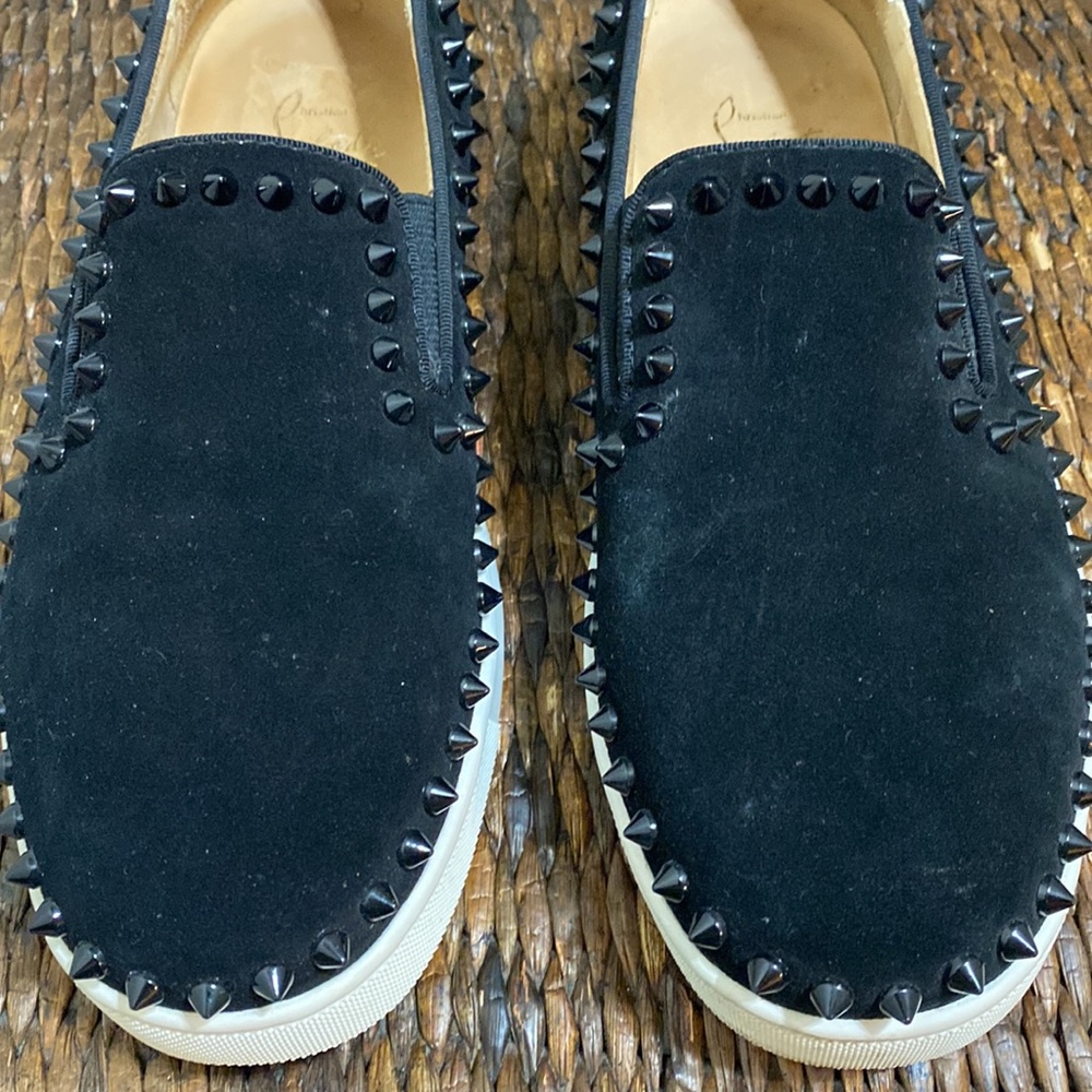 Christian Louboutin slip on studs shoes - Picture 13 of 16